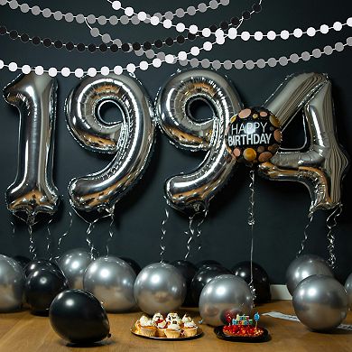 3 Pcs Pom Pom Garland, 6.5 Feet Hanging Garland Ball Banner with 20Pcs Felt Balls
