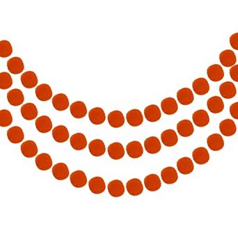 3 pc Pom Pom Garland, 6.5 Feet Hanging Garland Ball Banner with 20 pc Felt Balls