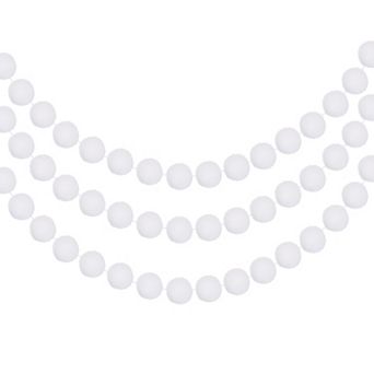 3 pc Pom Pom Garland, 6.5 Feet Hanging Garland Ball Banner with 20 pc Felt Balls