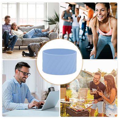 1 Pc Protective Spiral Pattern Water Bottle Cover