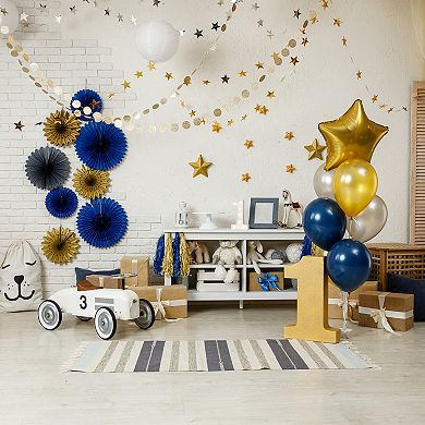 8 Pcs 104 Feet Circle Dots Garland Party Decorations Garland Hanging Banner for Decorations