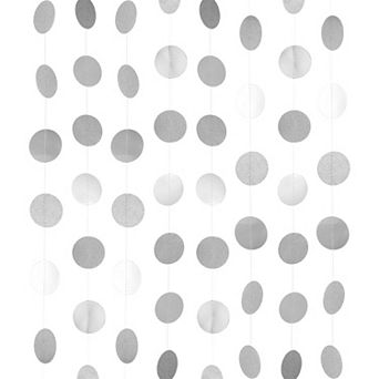 8 pc 104 Feet Circle Dots Garland Party Decorations Garland Hanging Banner for Decorations