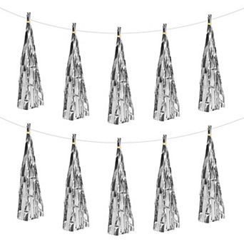 15 pc Tassel Garland Banner with Rope Tissue Paper Tassels Party DIY Kits