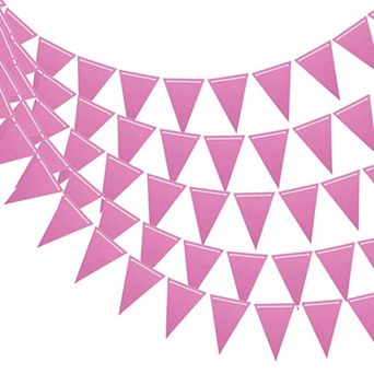 5 pc 10 Feet Pennant Banner Flags String Triangle Hanging Triangle Bunting Flags