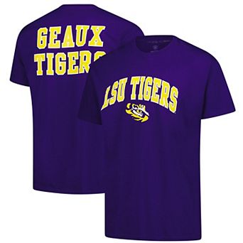 Men's Purple LSU Tigers Logo T-Shirt