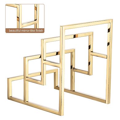 Clutch Purse Display Stand, Wallet Display Rack Metal Clutch Holder Riser for Home Retail Store