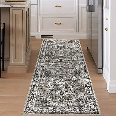 Garvee Washable Non Slip Area Rug Non Shedding Carpet for Living Room Kitchen Bedroom