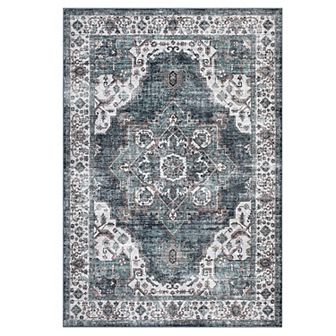 Garvee Washable Non Slip Area Rug Non Shedding Carpet for Living Room Kitchen Bedroom