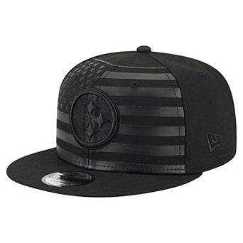 Men's�New Era Black Pittsburgh Steelers Independent 9FIFTY Snapback Hat
