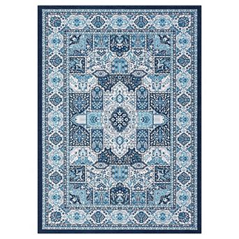 Garvee Machine Washable Non Slip Area Rug for Livingroom Soft Carpet for Home