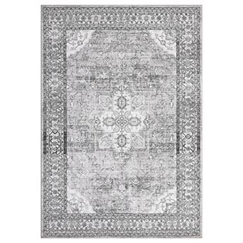 Garvee Machine Washable Non Slip Faux Wool Area Rugs for Living Room Bedroom