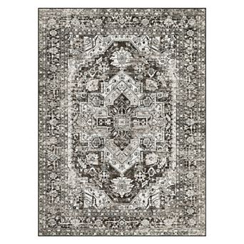 Garvee Machine Washable Area Rug Non Slip for Living Room Bedroom Playroom