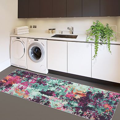 Garvee Machine Washable Non Slip Area Rug Non Shedding Carpet for Living Room Bedroom