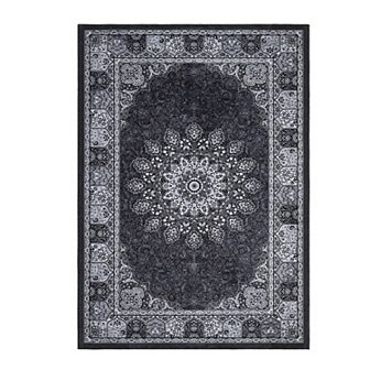 Garvee Machine Washable Non Slip Vintage Floral Area Rug