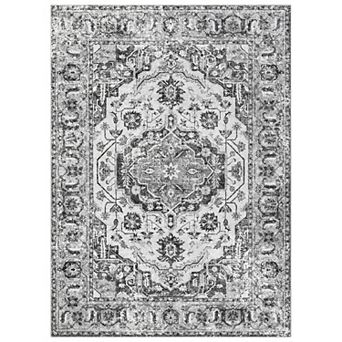 Garvee Washable Non Slip Area Rugs Stain Resistant Non Shedding Bordered for Indoor use