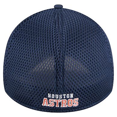Men's New Era Navy Houston Astros Subtle Camo 39THIRTY Flex Hat