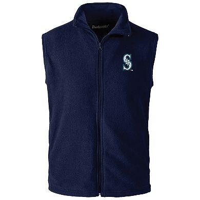 Men's Dunbrooke Navy Seattle Mariners Full-Zip Vest
