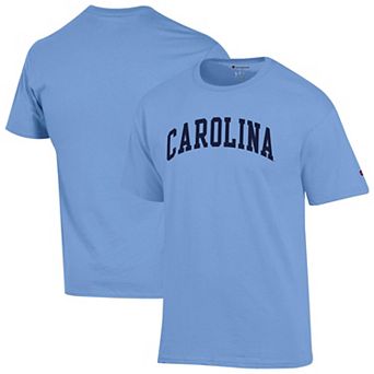Men's Champion Carolina Blue North Carolina Tar Heels Basic Arch Long Sleeve T-Shirt