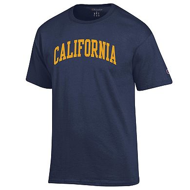 Men's Champion Navy Cal Bears Basic Arch T-Shirt