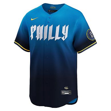 Men's Nike J.T. Realmuto Navy Philadelphia Phillies City Connect Limited Jersey