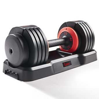 Sunny Health & Fitness Elite Adjustable Dumbbell 55-Pound