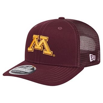 Men's New Era Maroon Minnesota Golden Gophers Primary 9SEVENTY Trucker Stretch-Snap Hat