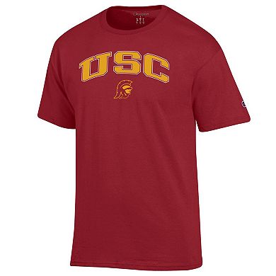 Men's Champion® Cardinal USC Trojans Arch Over Logo T-Shirt