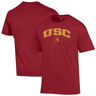 Men's Champion® Cardinal USC Trojans Arch Over Logo T-Shirt