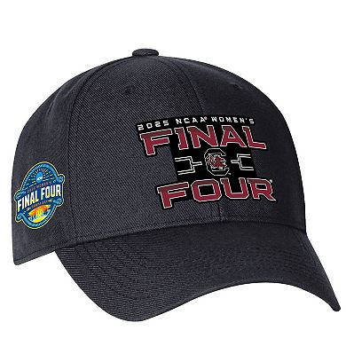 Men's Under Armour Black South Carolina Gamecocks 2025 NCAA Women's Basketball Tournament March Madness Final Four Adjustable Hat