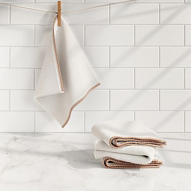 Madelinen® Lightweight Cotton Boho-Chic 6-pc. Towel Set