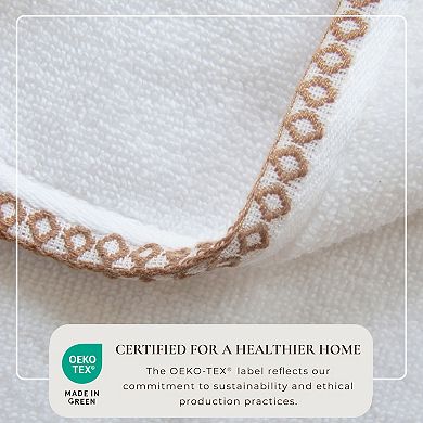 Madelinen® Lightweight Cotton Boho-Chic 6-pc. Towel Set