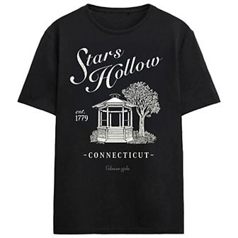 Juniors' Gilmore Girls Stars Hollow Graphic Tee