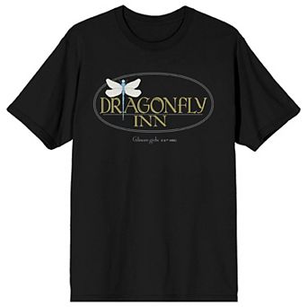 Juniors' Gilmore Girls Dragonfly Inn Logo Graphic Tee