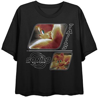 Juniors' Sonic the Hedgehog 3 Tails Character Graphic Tee