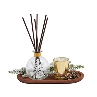 Studio 66 Simply Snowflakes Decorative Fragrance Tray