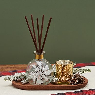 Studio 66 Simply Snowflakes Decorative Fragrance Tray