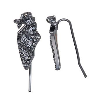 Simply Vera Vera Wang Bat Crawler Earrings