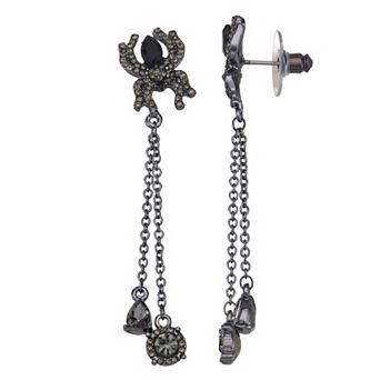Simply Vera Vera Wang Spider Linear Earrings