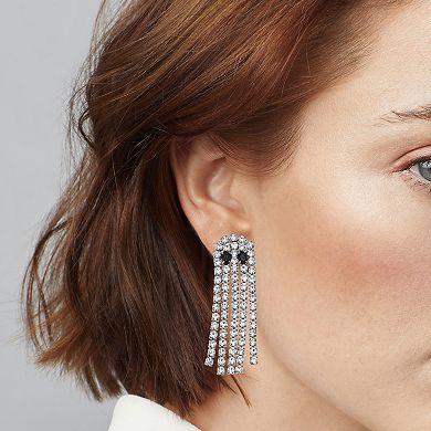 Simply Vera Vera Wang Rhinestone Waterfall Earrings