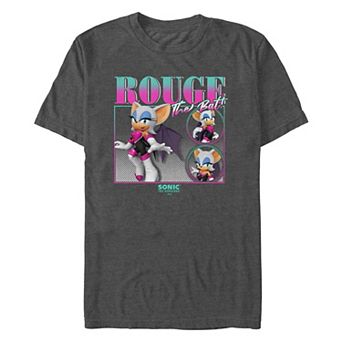Men's Sonic the Hedgehog Rouge The Bat Poster Graphic Tee
