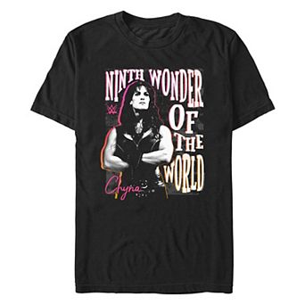 Men's WWE Chyna Ninth Wonder Of The World Poster Graphic Tee