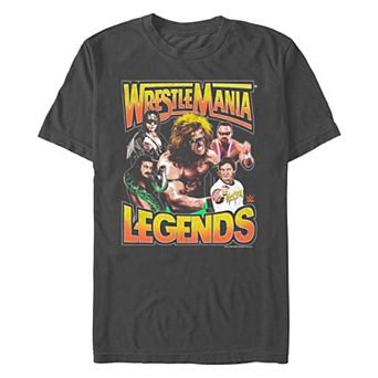 Men's WWE Wrestlemania Legends Poster Graphic Tee