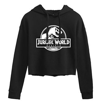 Juniors' Jurassic World Rebirth Cropped Hoodie