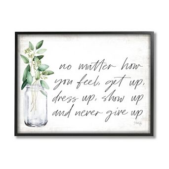 Stupell Home Decor Inspirational Quote Framed Wall Art
