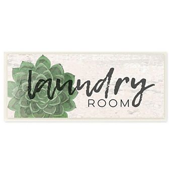 Stupell Home Decor Laundry Room Plaque Wall Art