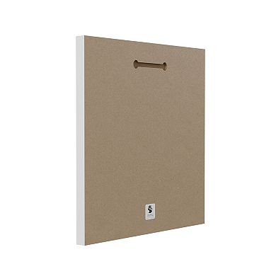 Stupell Home Decor Vintage Restroom People Silhouettes Plaque Wall Art