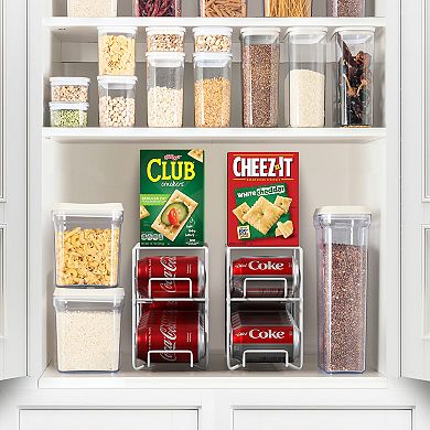 Sorbus Soda Can Beverage Dispenser Rack - Holds 12 Standard Size 12oz Soda Cans