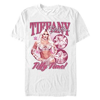 Men's WWE Tiffany Stratton Tiffy Time Poster Graphic Tee