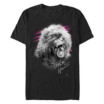 Men's WWE Ultimate Warrior Portrait Graphic Tee