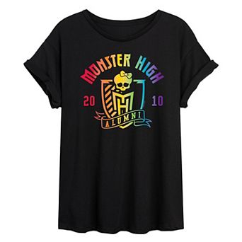 Juniors' Monster High Alumni Oversized Tee